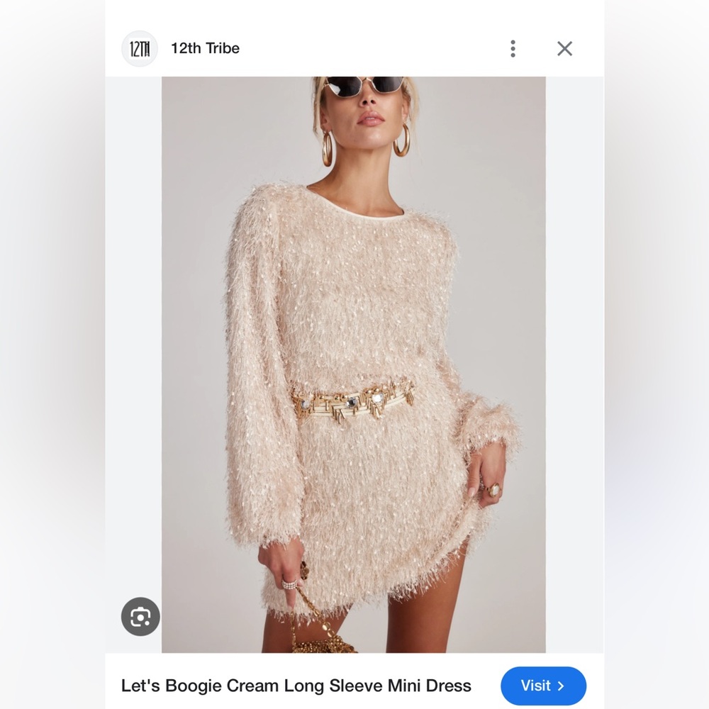 12th tribe let’s bougie dress never worn size medium